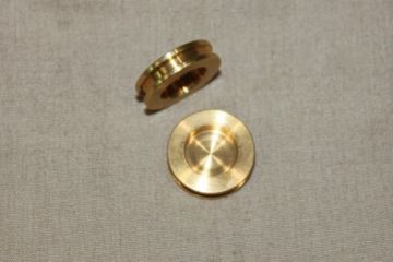 Enderle Black Square Barrel (Metering) Valve Brass